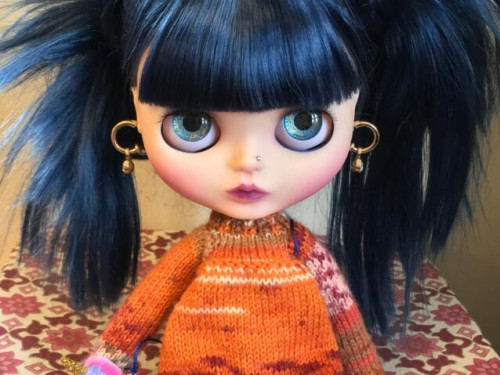 Custom Blythe Doll Factory OOAK â€œSaffiyahâ€� by Dollypunk21