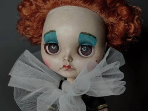Custom Blythe doll Queen by SnowflakeBlythe