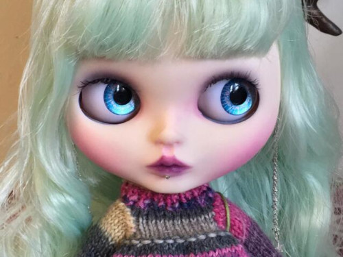 Custom Blythe Doll Factory OOAK “Allyssa” by Dollypunk21