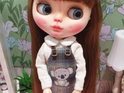 Custom Blythe doll by Candyflossbyrose