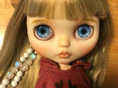 Custom Blythe doll Hîragi by Cherryblossoms0404