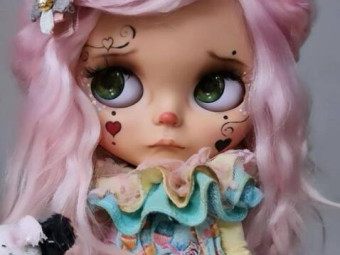 Clown Beauty sweet Circus by MiaPrincipessaDoll