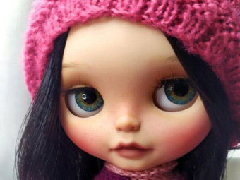 Custom Blythe Doll by JanisasCouture