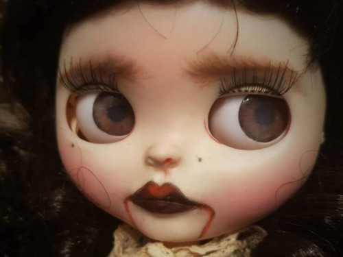 Custom Blythe doll – ventriloquist by BlytheObsession