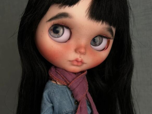 Licorice – Custom Blythe doll by MyDolliesBakery