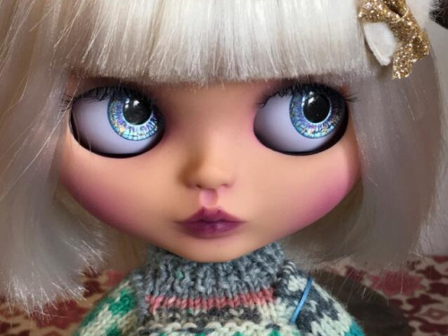 Custom Blythe Doll Factory OOAK “Mabel” by Dollypunk21