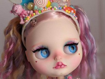Custom Blythe Doll by MoonfaceDolls