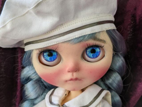 Blythe Doll custom – "Sailor" by JayBlytheStudio