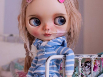 Custom Blythe doll: Lullaby by cocomicchi