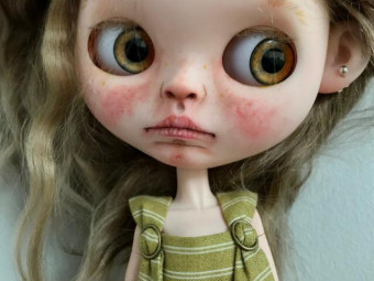 Adele * Custom doll Blythe Cappuccino by ThoughtsOfShades