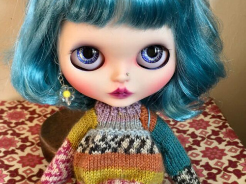 Custom Blythe Doll Factory OOAK â€œBelleroseâ€� by Dollypunk21