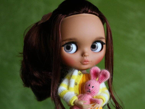LEILA – Custom Blythe Doll by ToySofDreamS