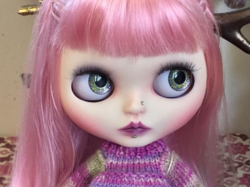 Custom Blythe Doll Factory OOAK “Theia” by Dollypunk21