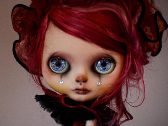 Antoinette Custom blythe doll by OpheliaDress