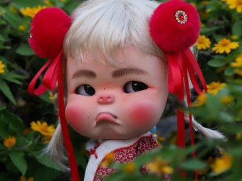 Gurgur Custom Blythe Doll by SOMCHAI2526