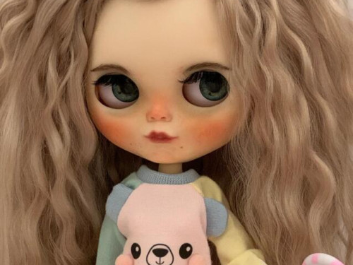 Custom Blythe Doll Shirley Ooak Doll by LovelyBlytheDoll