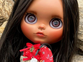Jully Custom Blythe Doll by LittleDollsByIza