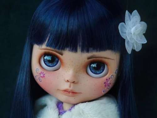 Custom Blythe Doll Larisa – EBL (Asian Butterfly) by ZuzuDolls1