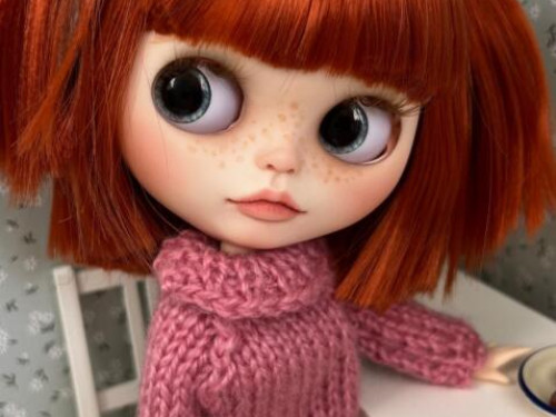Ginger Custom Blythe Doll by SeasideGirls