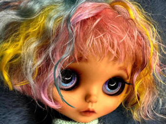 Custom Blythe Doll by GarbandBrag