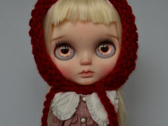Winter Custom Blythe Doll by TinyCutePie