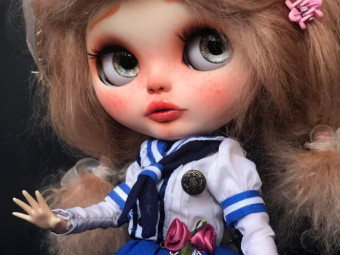 Blythe Custom doll Noelia by Pizquita Dolls