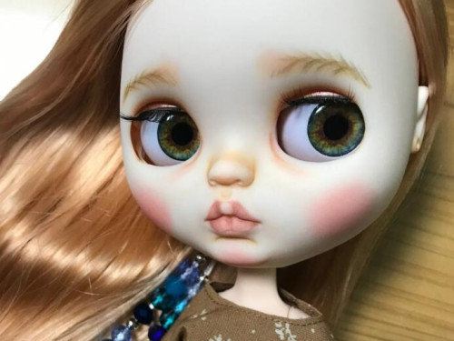 Custom Blythe Doll by Cherryblossoms0404