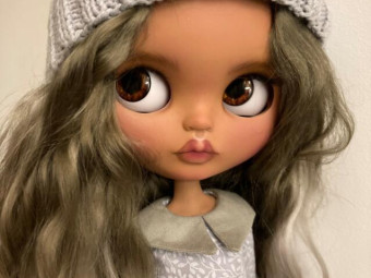 Blythe doll with natural hair by DreamingBlytheIT