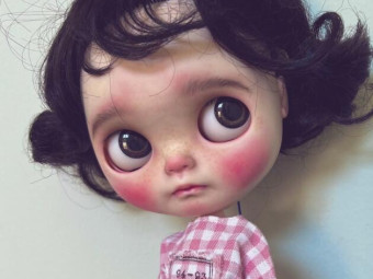 Ooak custom Blythe doll by Natkou