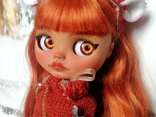 Custom Blythe Doll by YuliaBlythe