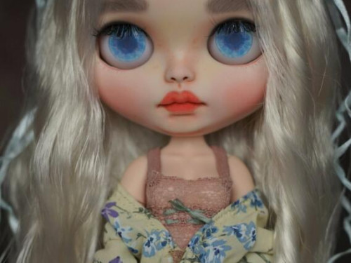 Custom blythe doll "Primrose" by Matups