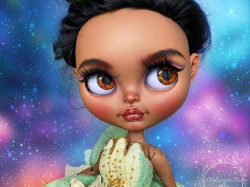 Custom Blythe Doll OOAK – " Tina " by DBlueDolls
