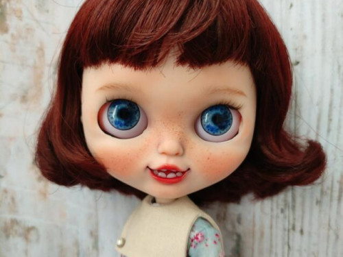 Custom Blythe Doll by OutfitNadinaBlythe