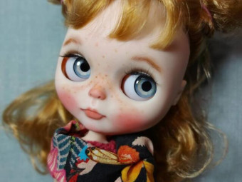 Custom Blythe Doll by XxAnja