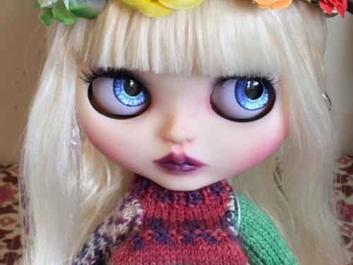 Summer Custom Blythe Doll by Dollypunk21