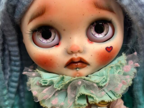Custom Blythe clown doll by VDexlusive
