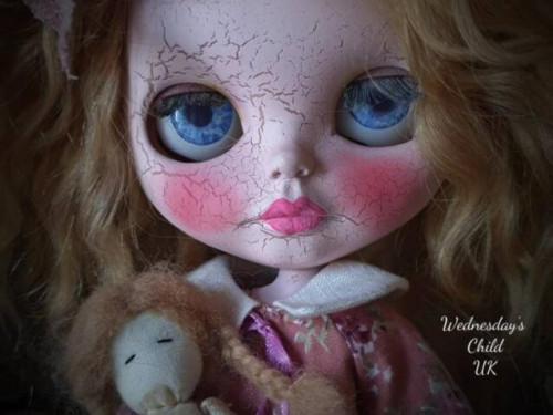 Custom Blythe Doll Maria by Wednesdayschilduk