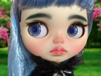 Custom Blythe Doll by MoonfaceDolls