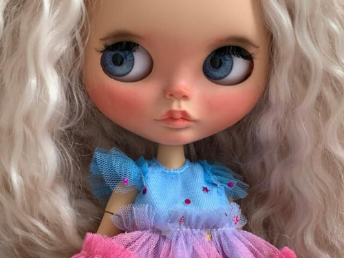 Custom Blythe Doll Amelie Ooak Doll by LovelyBlytheDoll