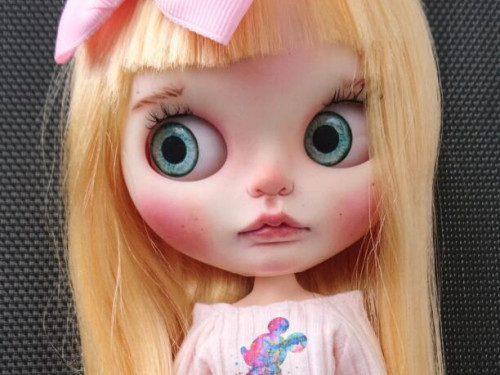 Capucine Custom Blythe Doll by LittleSoulWarmers