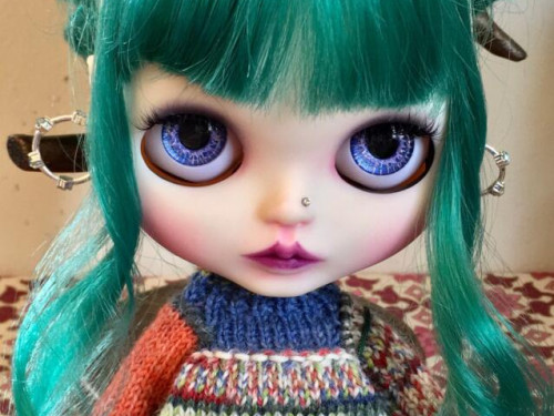 Custom Blythe Doll Factory “Fern” by Dollypunk21