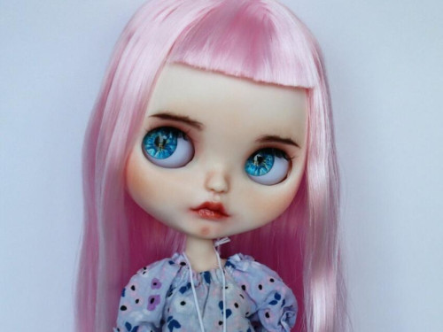 Blythe custom doll, handmade, ooak, bjd doll by Dollslovestory
