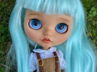 Astrid – Custom Blythe Doll by PaolaVetrinMiniatura