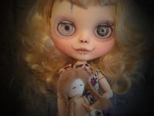 Jet Custom Blythe Doll by Wednesdayschilduk