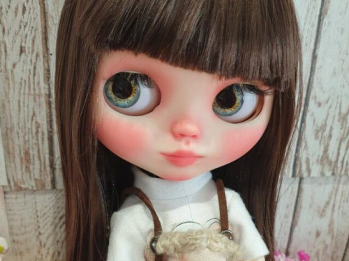 Ooak Custom Blythe doll by Candyflossbyrose