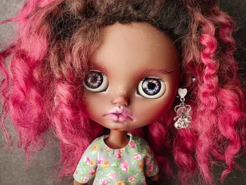 Custom Blythe Doll by odarkadolls