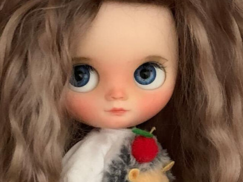 Custom Middie Blythe Doll Ginni by LovelyBlytheDoll