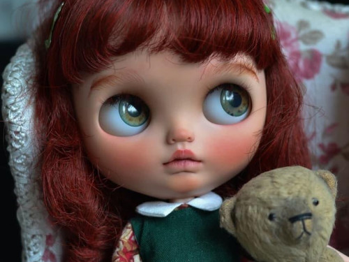 Custom Blythe Doll Scarlet by DOLLSbyNORA
