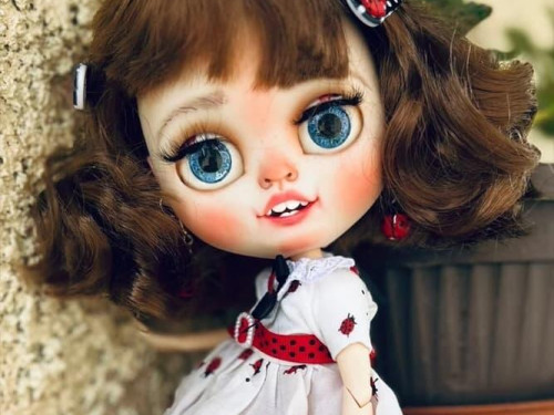 Chara – Custom Blythe Doll by MyMagicalBlytheWorld