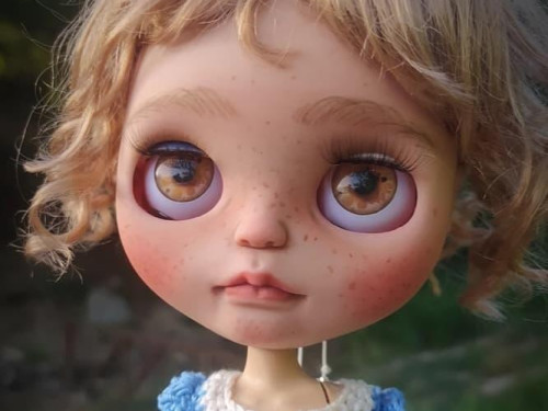 Vaniglia Custom Blythe Doll by DooDooCorner